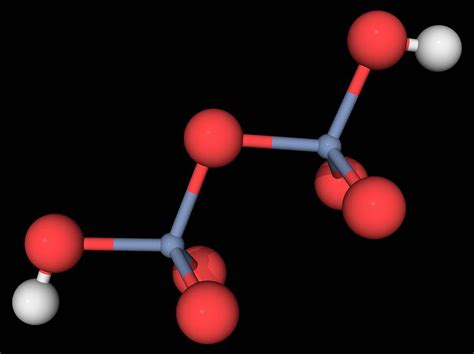 Dichromic Acid Molecule Photograph by Laguna Design/science Photo Library