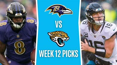 Baltimore Ravens vs Jacksonville Jaguars 11/27/22 NFL Picks and Predictions NFL Week 12 Picks ...