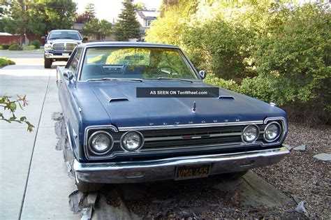 1967 Plymouth Belvedere Gtx 440 Commando 1 - Owner