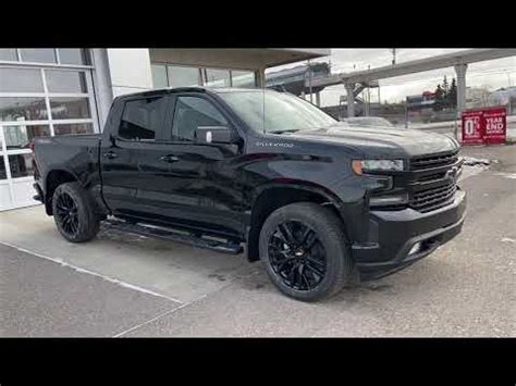 2021 Chevy Silverado Rst Black