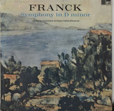 César Franck Symphony in D minor UK vinyl LP album (LP record) (665273)