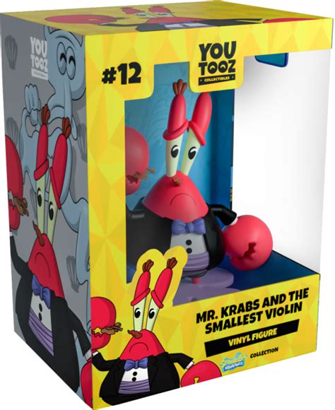 Spongebob Squarepants - Mr. Krabs and the Smallest Violin 4.5” Vinyl Figure by YouTooz | Popcultcha