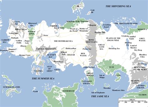 Political Map Of Essos