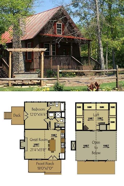 Tiny two story log cabin floor plans - filnmotors