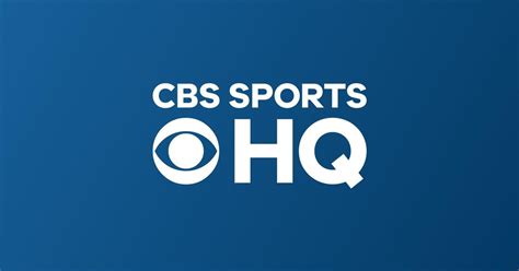 Watch CBS Sports HQ online - Free live stream & sports news from CBS ...