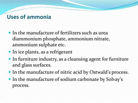 PPT - Ammonia (NH 3 ) PowerPoint Presentation, free download - ID:2053577