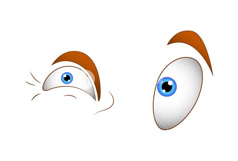 Scared Cartoon Eyes : Scared Eyes Clip Art Vectors | Bodaswasuas