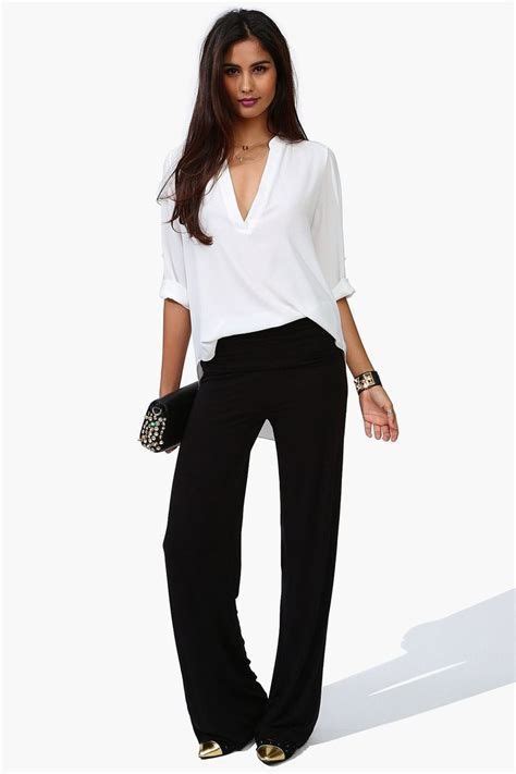 Best 25 Black Slacks Outfit Ideas That You Will Like On | Work outfit ...