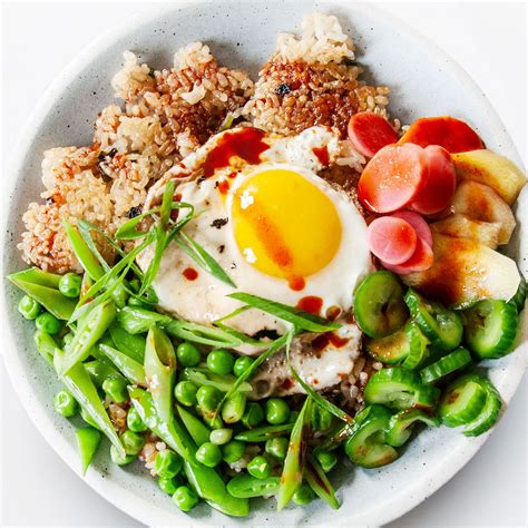 Crispy Rice Bowl With Spring Vegetables Recipe | Bon Appétit