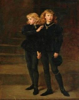 The Famous Painting: Princes in the Tower by John Everett Millais