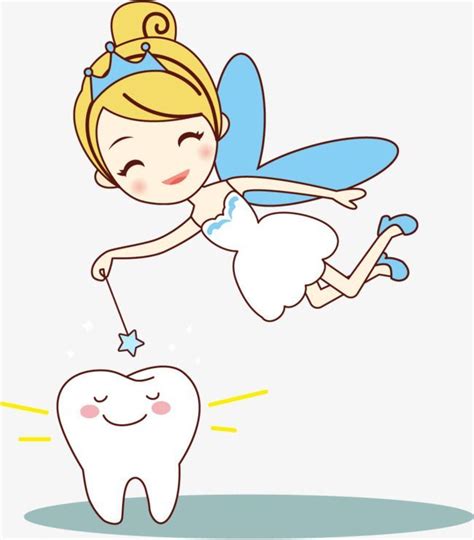 Tooth Fairy PNG Image, Vector Painted Small Tooth Fairy, Fairy Clipart, Vector, Hand Painted PNG ...