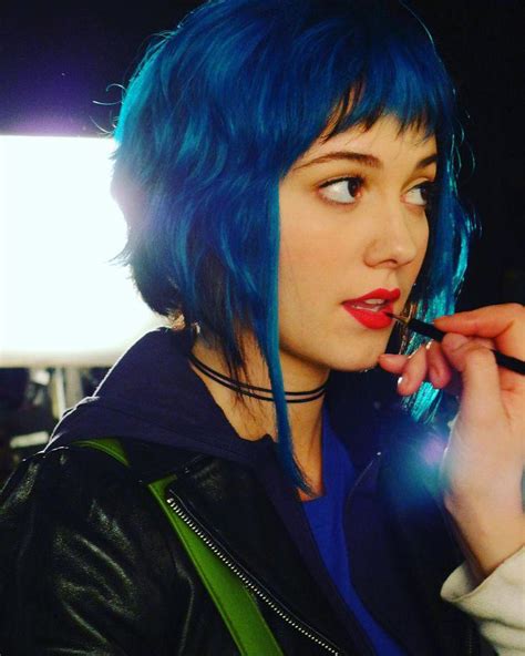 Mary Elizabeth Winstead on the set of Scott Pilgrim vs. The World (2010) : r/Moviesinthemaking