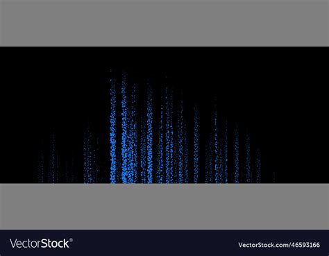 Trendy glitch pattern on dark background modern Vector Image