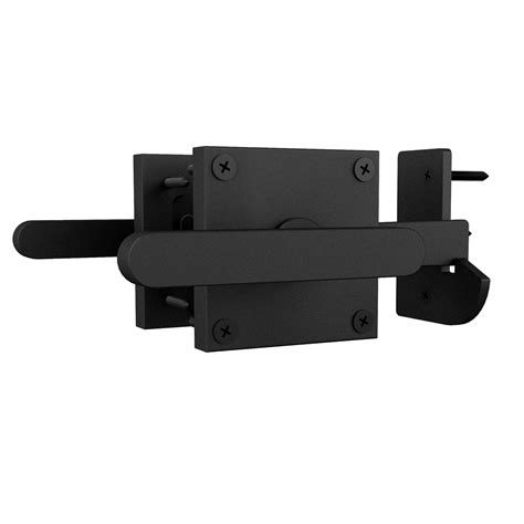 Buy JUBEST Double Side Gate Latch, Heavy Duty Swinging Door Latch Gate ...