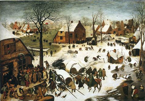 Census at Bethlehem - Pieter Bruegel the Elder - WikiArt.org ...