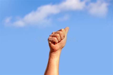 Thumbs up hand sign stock photo. Image of communication - 308942710