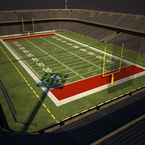 football stadium 3d model