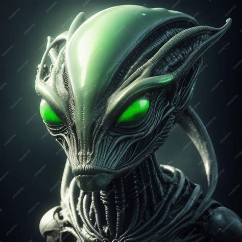 Premium AI Image | Alien ai