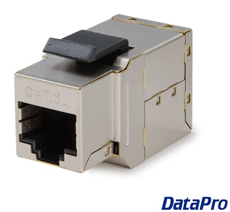 Shielded Keystone Cat6 RJ45 Coupler F/F -- DataPro