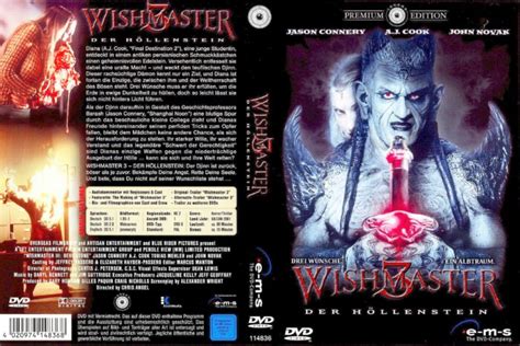 Wishmaster 3-Der Höllenstein R2 DE DVD cover - DVDcover.Com