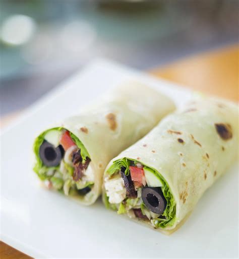 Vegetarian Wrap With Olives And Cottage Cheese -Paneer Roll by Archana ...