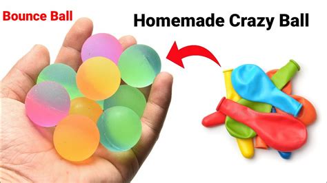 How to make Crazy balls at home/Bouncy ball/homemade crazy ball/diy ...