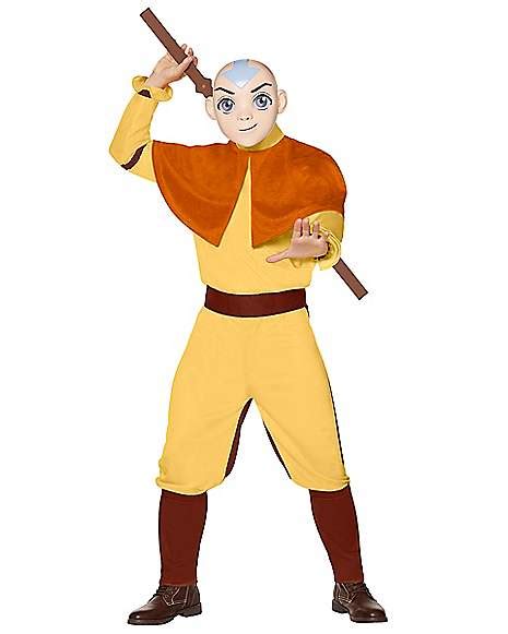 Adult Aang Costume - Avatar: The Last Airbender - Spirithalloween.com