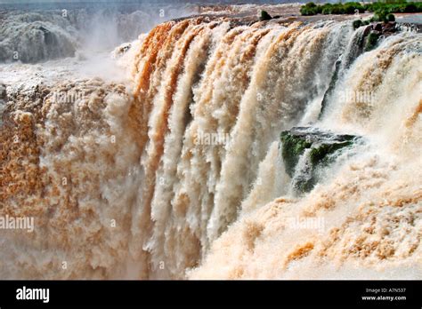 Brazil Iguazu Falls spectacular view Stock Photo - Alamy