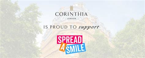 Corinthia London is fundraising for Spread a Smile