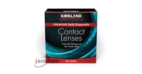 Kirkland Signature Daily Disposable Contacts (Costco) Online - 90 Pack | Reviews, Order ...