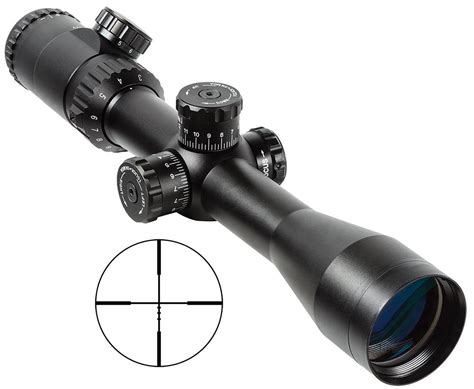 Weaver Optics KASPA 3-12x 44mm Obj 31.4-7.9 ft @ 100 yds FOV 30mm Tube Black Matte Tactical ...