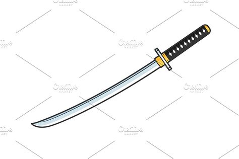 Epic combing katana drawing - fmfiko