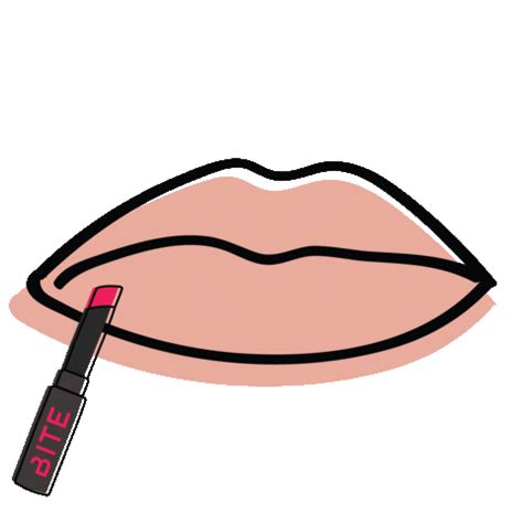 Clean Beauty Lip Stain Sticker by BITE Beauty for iOS & Android | GIPHY