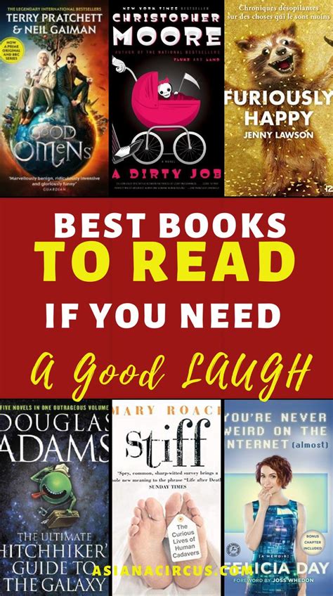 Funny Books for Adults - Funniest Books of All Time | Book humor, Books, Best books to read