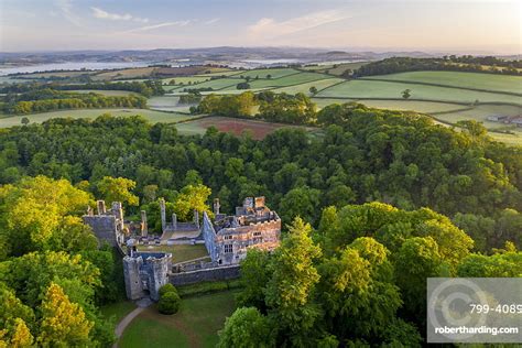 Aerial photograph of Berry Pomeroy | Stock Photo