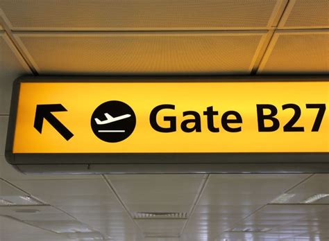 airport-gate-sign - Travel Off Path