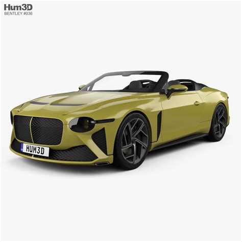 Bentley Mulliner Bacalar 2022 3D model - Vehicles on Hum3D