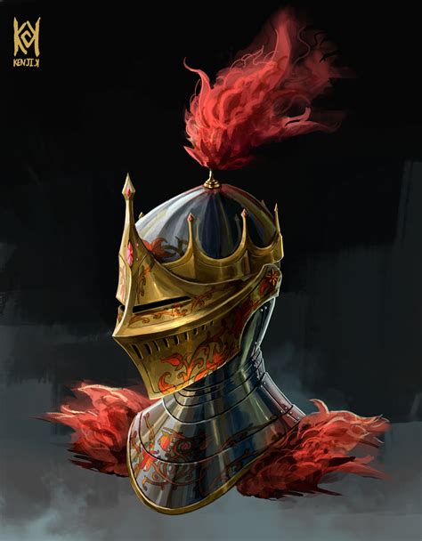 ArtStation - Knight Helmet Concept