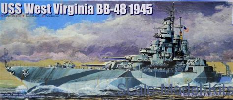 Trumpeter - USS West Virginia BB-48 1945 - plastic scale model kit in 1:700 scale (TR05772 ...