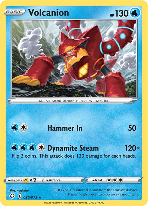 Volcanion Shining Fates Pokemon Card | Pikawiz