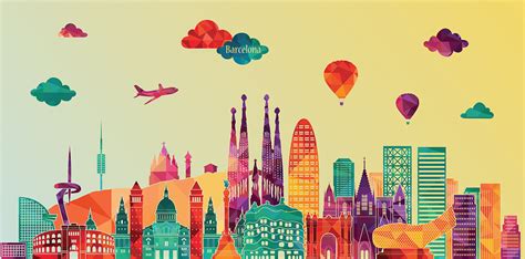 World city skylines on Behance