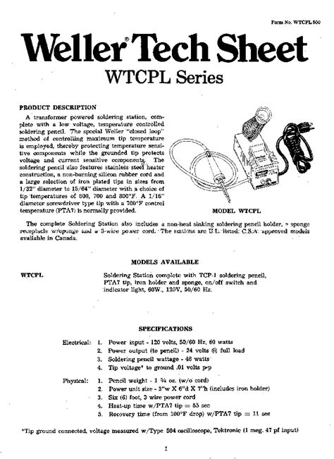 Weller Soldering Station Manual - News Current Station In The Word