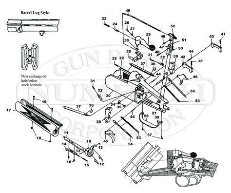 Double Barrel Shotgun Parts Diagram