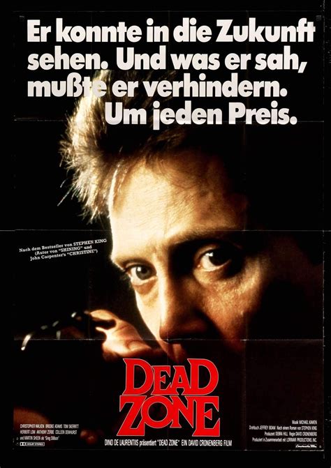 The Dead Zone (1983) Original German Movie Poster - Original Film Art ...