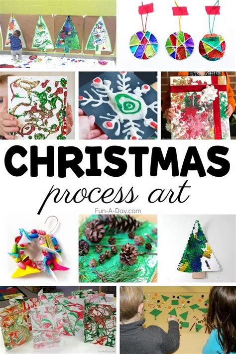 25+ Christmas Process Art Ideas for Preschoolers | Preschool christmas activities, Christmas art ...