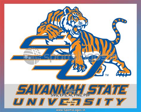 Savannah State Tigers - College Sports Vector SVG Logo in 5 formats ...