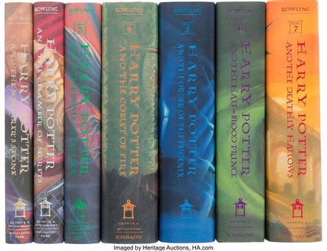 J. K. Rowling. The Harry Potter Books, comprising: Harry Potter and | Lot #98143 | Heritage Auctions