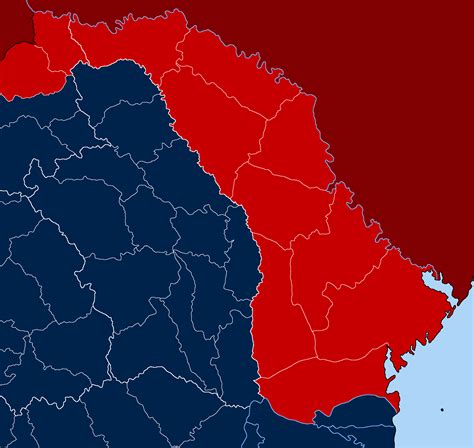 [O.C] Map of Bessarabia and Moldavia during the Soviet Occupation of ...