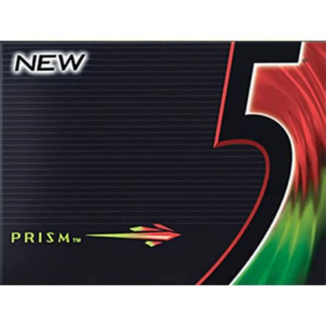 5 Gum Sugar Free Slim Packs - Prism Watermelon: 10-Piece Box – Candy ...