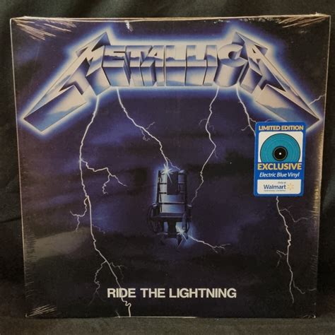 Metallica- Ride The Lightning (Blue vinyl)